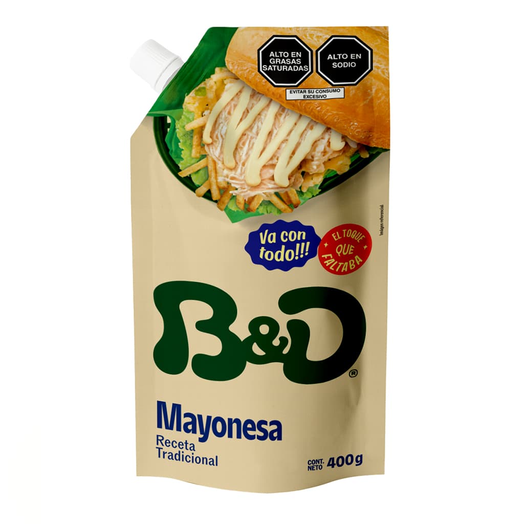 mayonesa-400g Mayonesa - Imagen 1
